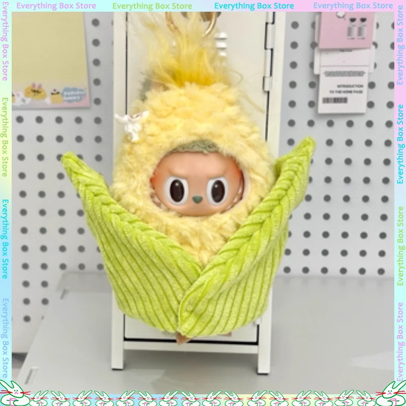 Nova boneca bonito roupas de substituição adequadas para 17cm labubu v1 v2 v3 criativo interessante boneca decoração presentes macios das crianças