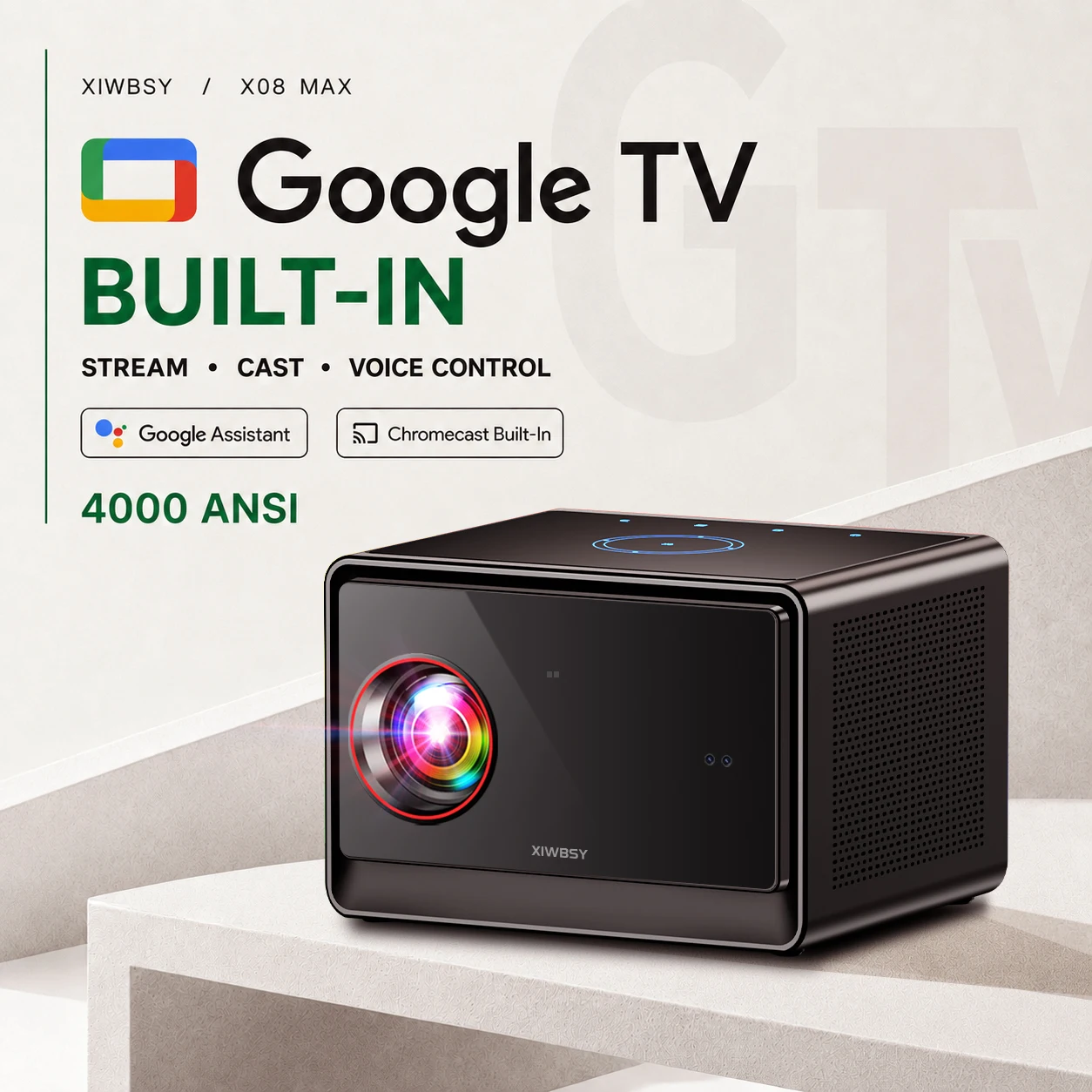 Outdoor Camping Tv - 2026 XIWBSY 4K Android 14.0 Netflix