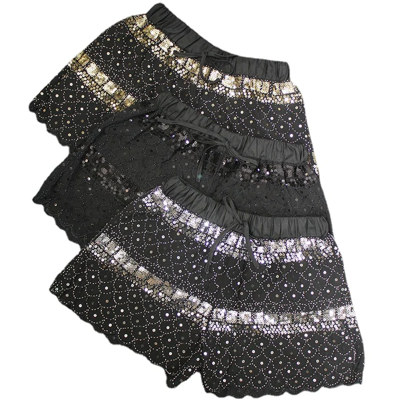 

bling bling sequined shorts women dancing show shorts woman bead work sequins shorts pants womans club shorts