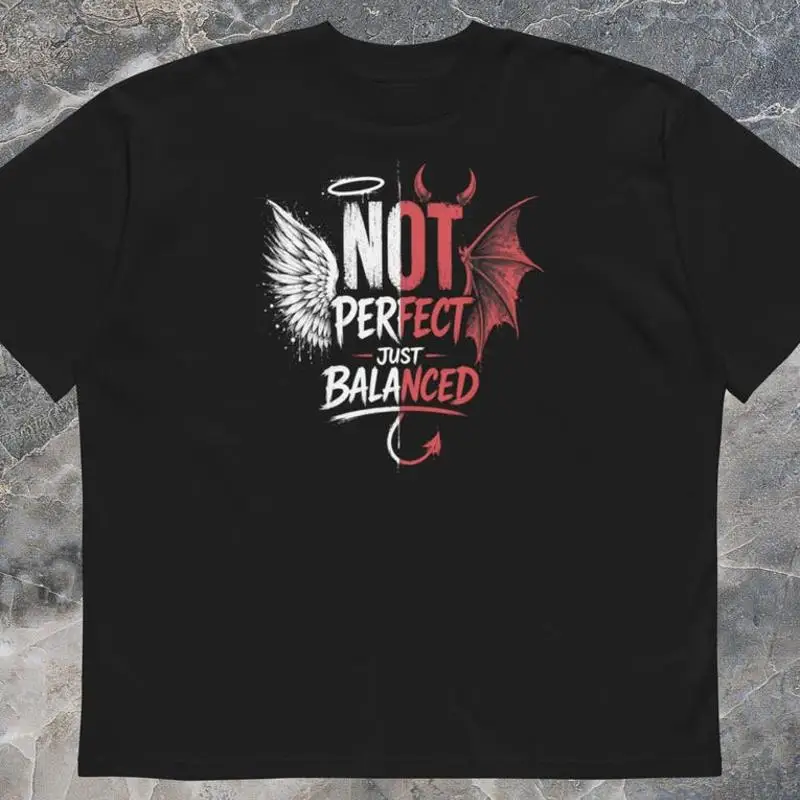 Angel Devil Wings Not Just Balanced T-Shirt