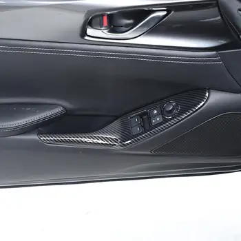 適用於馬自達 MX-5 MX5 ND 2016+ ABS 汽車中控面板導航貼紙全套內裝裝飾套件(左舵) 10 最佳銷售 Mazda MX-5 配件 - №8