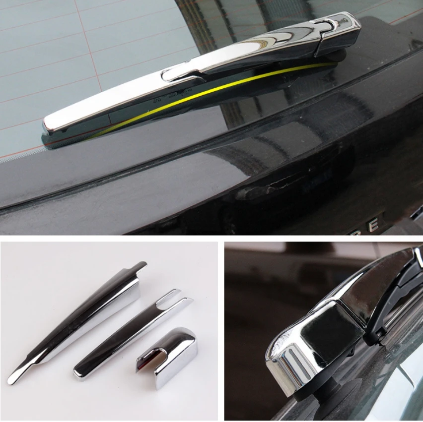 For Peugeot 3008 GT 5008 2017 2018 2019 2020 Accessories Rear Windshield Window Windscreen Rain Wiper Cover Trim Car Styling