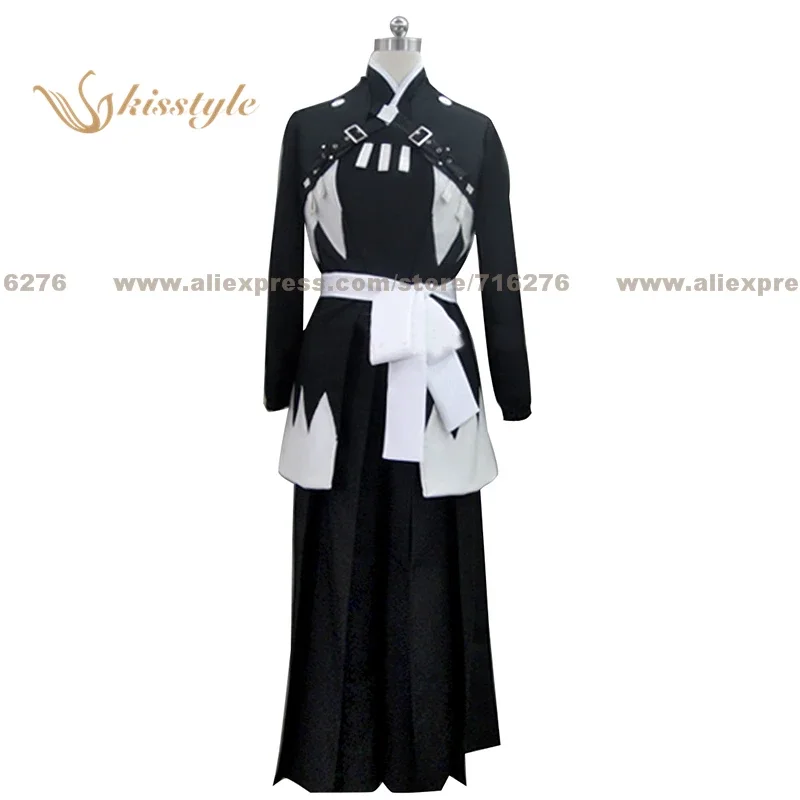 

Kisstyle модная униформа Hakuoki Hajime Saito COS Одежда Косплей Костюм, принимаются по индивидуальному заказу