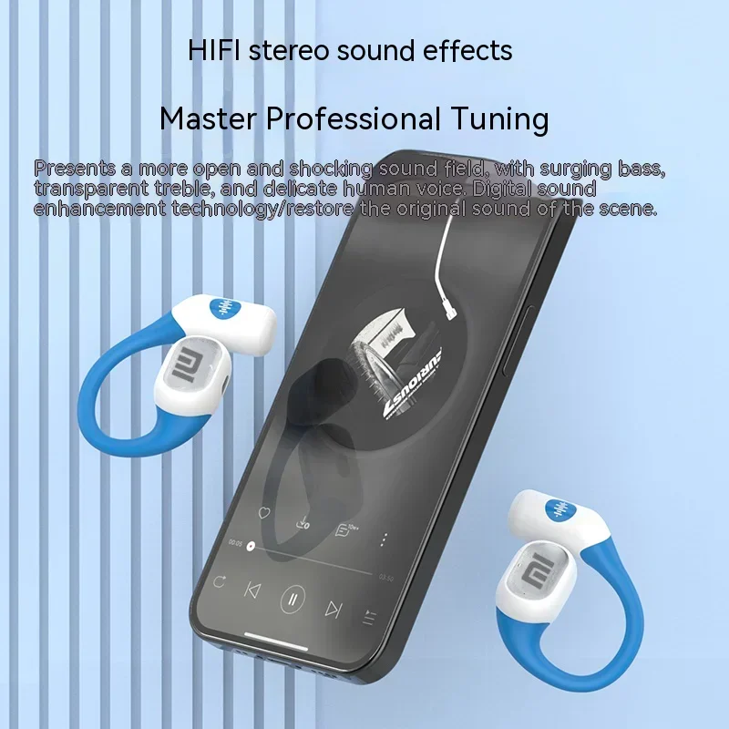 Xiaomi G121 Bone Conduction EarHook Earphones Call Noise Reduction With LED Screen Comfortable Sports Headsets Built-in Mic