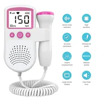 Upgraded Fetal Doppler Pregnancy Heart rate Monitor Baby Fetal Heart Rate Detector LCD Screen Without Radiation 9 Weeks Testable