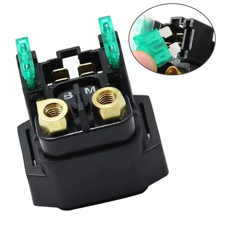 Relé de solenoide de arranque de motocicleta compatible con Yamaha GRIZZLY YFM660 YFM 660 ATV Yamaha YFM 250 350 650 350 Grizzly 2007-2011