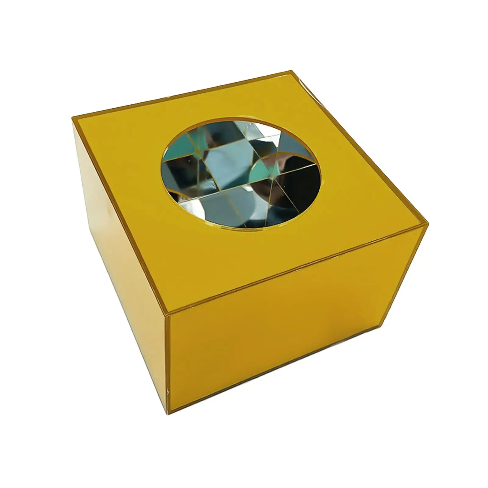 Gold Acrylic Display Box, Acrylic Cake Stand, Decorative Cake Riser Cake Tier,