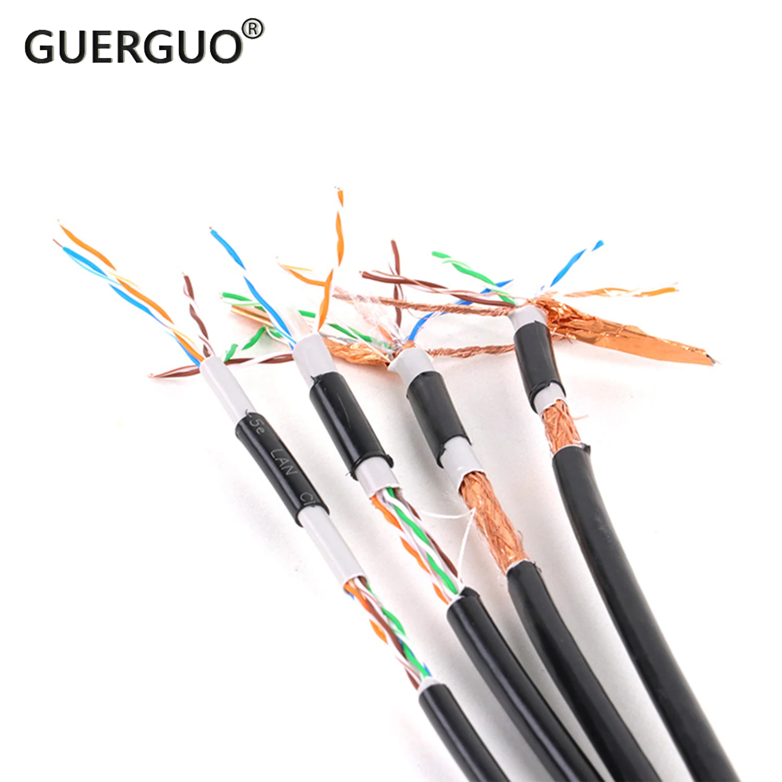 

0.3M-100M CAT6/CAT6A Stage Ethernet Extension UTP/STP/SFTP Cable Outdoor Waterproof Unshielded/Shielded LAN Network RJ45 Cable