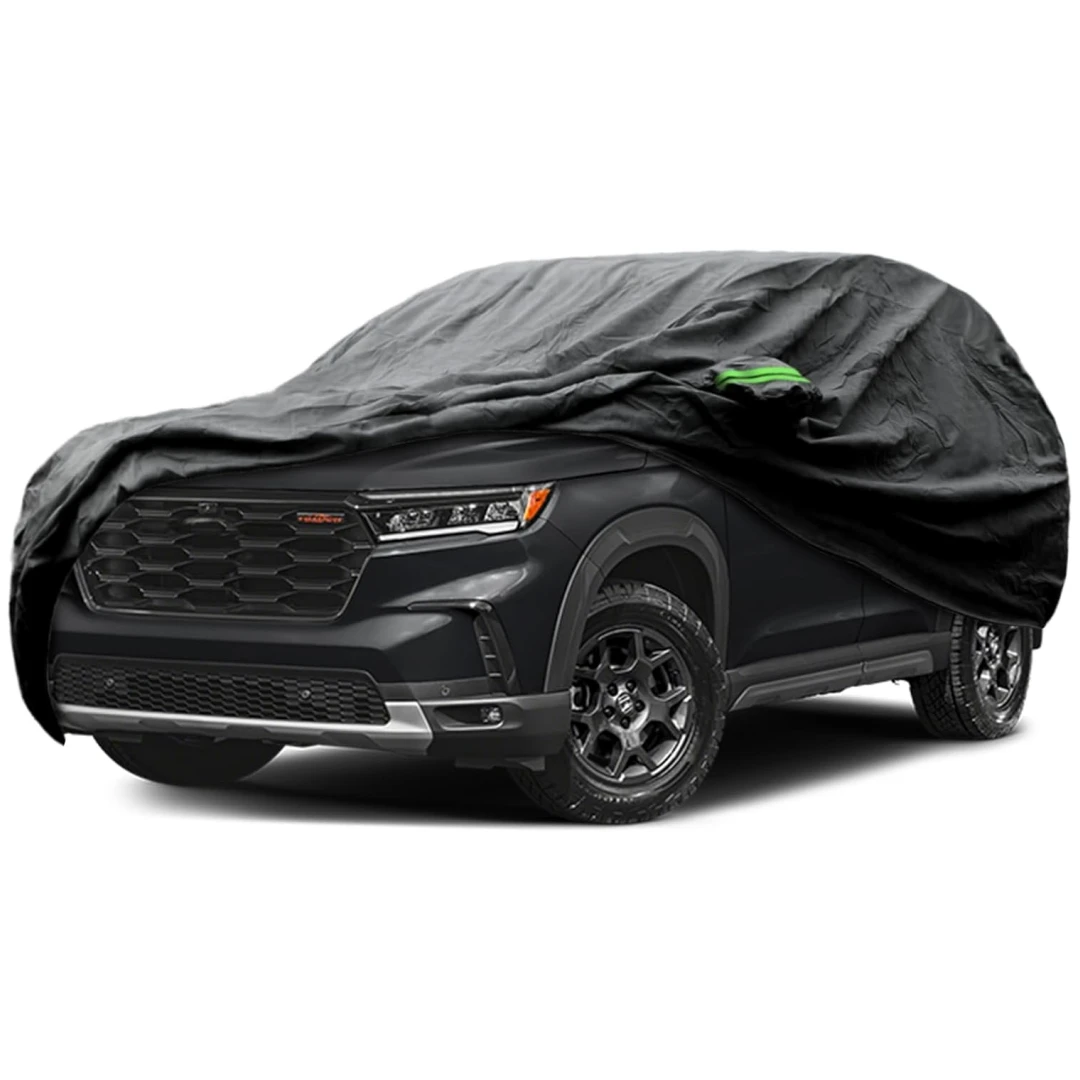 

Car Covers Custom Fit For Honda Passport 2019-2025 Waterproof All Weather For Automobiles Rain Snow Sun Protector Indoor Outdoor