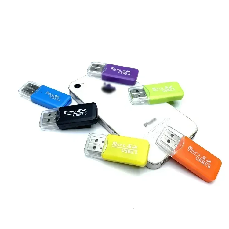 OTG Mini Micro SD TF T-Flash Memory Card USB2.0 Card Reader Adapter For Windows USB Memory Card Classic Adapter Mini-BG1