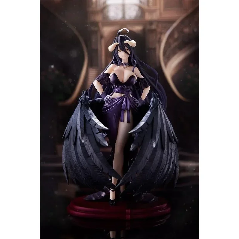 Original Genuine TAiTO AMP ARTIST MASTERPIECE OVERLORD IV Albedo Black Dress Anime Figure Model Toys Gift Collection in Stock