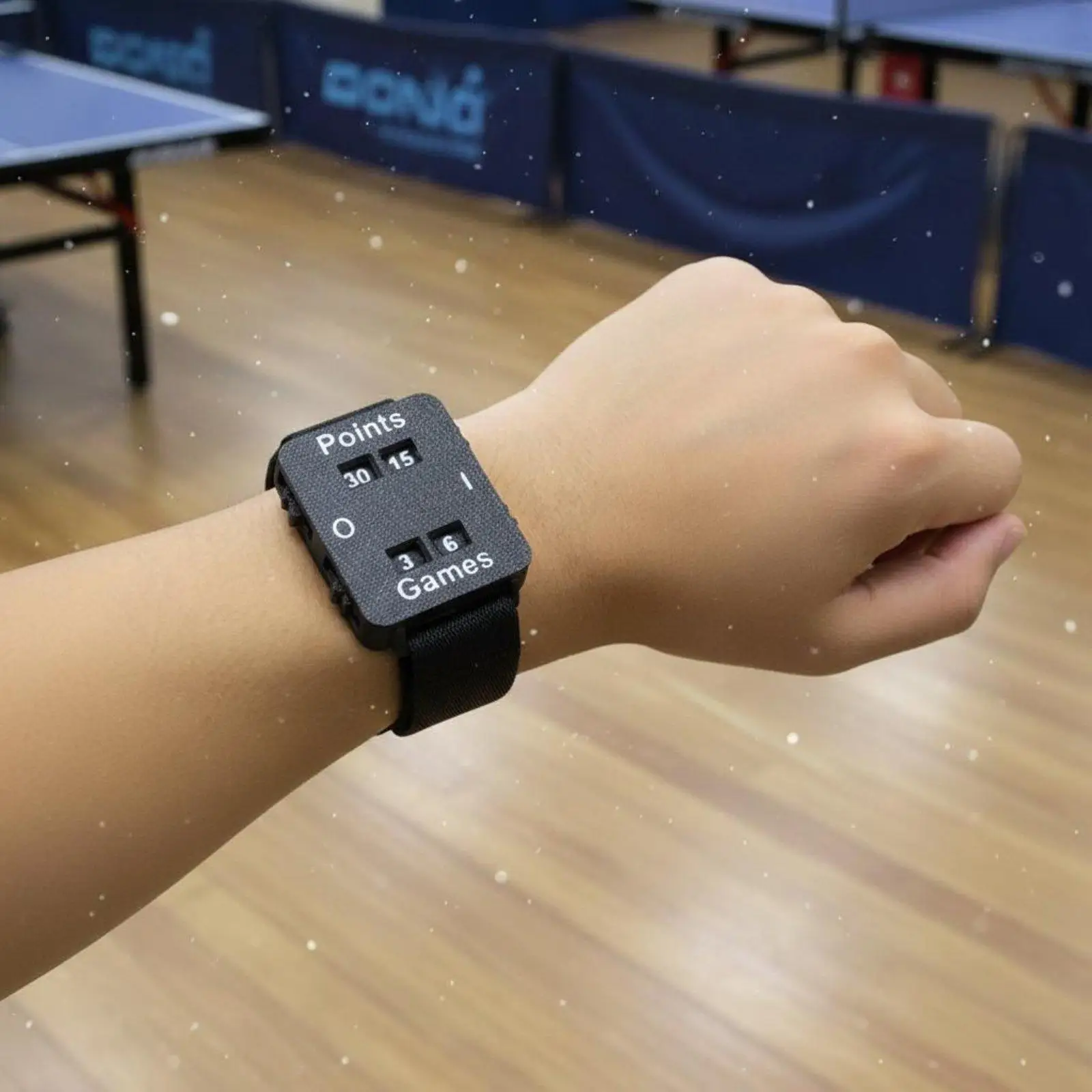 Wrist Score Counter Hands-Unrestricted Scoring Tennis Score Keeper Wristband