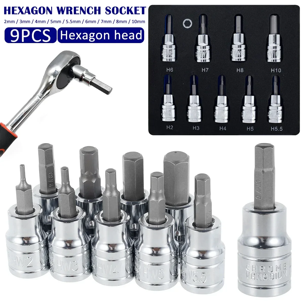 Why This 9-Piece Hex Socket Bit Set Is the Only One I Keep in My Garage