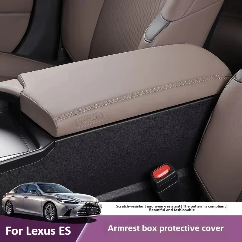 

Для Lexus ES200/300h подлокотник центрального управления, защитный чехол, кожаные аксессуары для салона автомобиля