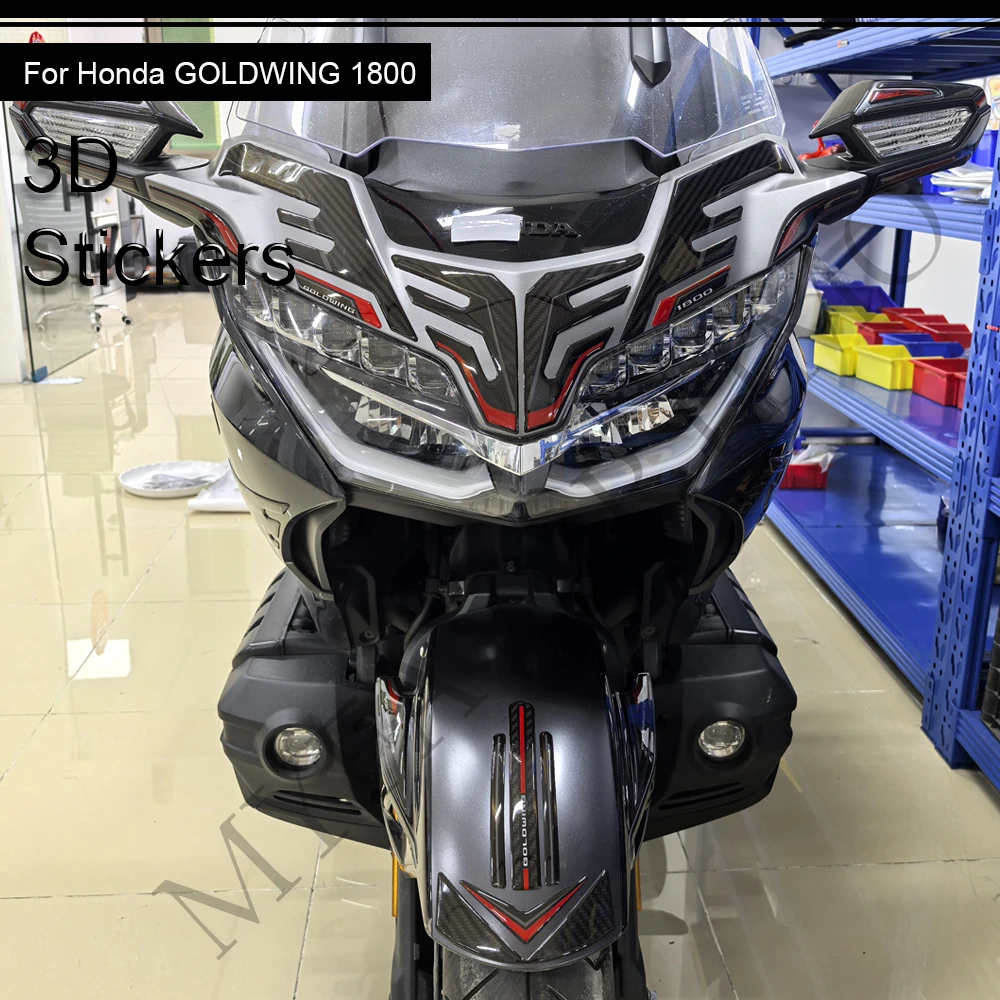 For Honda Gold wing LG 1800 F6B 2022 - 2025 Goldwing GL1800 Motorcycle Gas Fuel Oil Tank Pad Protector Stickers Decals