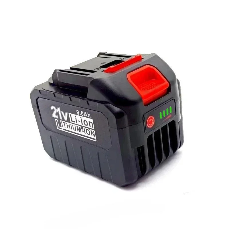 21V tool battery rechargeable Li-ion Batteries pack 9000mAh 5S3P large capacity 9Ah 18-21V battery replacement for drill、wrench