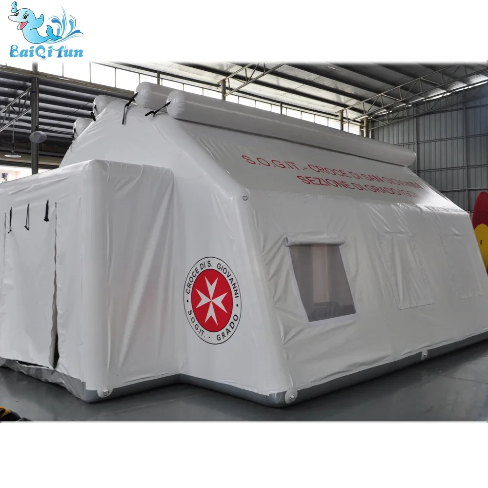 Hecho en China, tienda de campaña de emergencia de alta calidad, tienda de rescate, tienda de campaña inflable para hospitalar, tiendas médicas a la venta