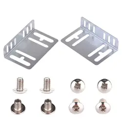 Kit de instalación de 2 DIN para Radio de coche, soporte y tornillo Universal, adaptador de Radio de coche, estéreo, MP5, Kit de instalación de montaje