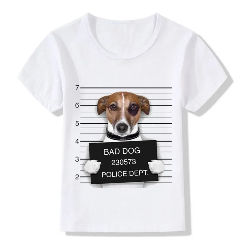 

Children Summer Bad/Pug French Bulldog Funny T-shirt Baby Boys Girls Fashion Tops T shirt Kids Clothes,ooo2019