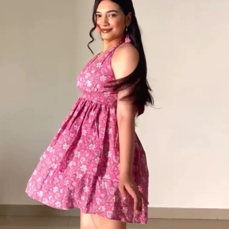 Vestido feminino com decote em v, gravata halter, sexy, em camadas, bainha de bolo, bodycon, midi, com cintura cinched, para festa, clube, y2k, estilo doce e quente