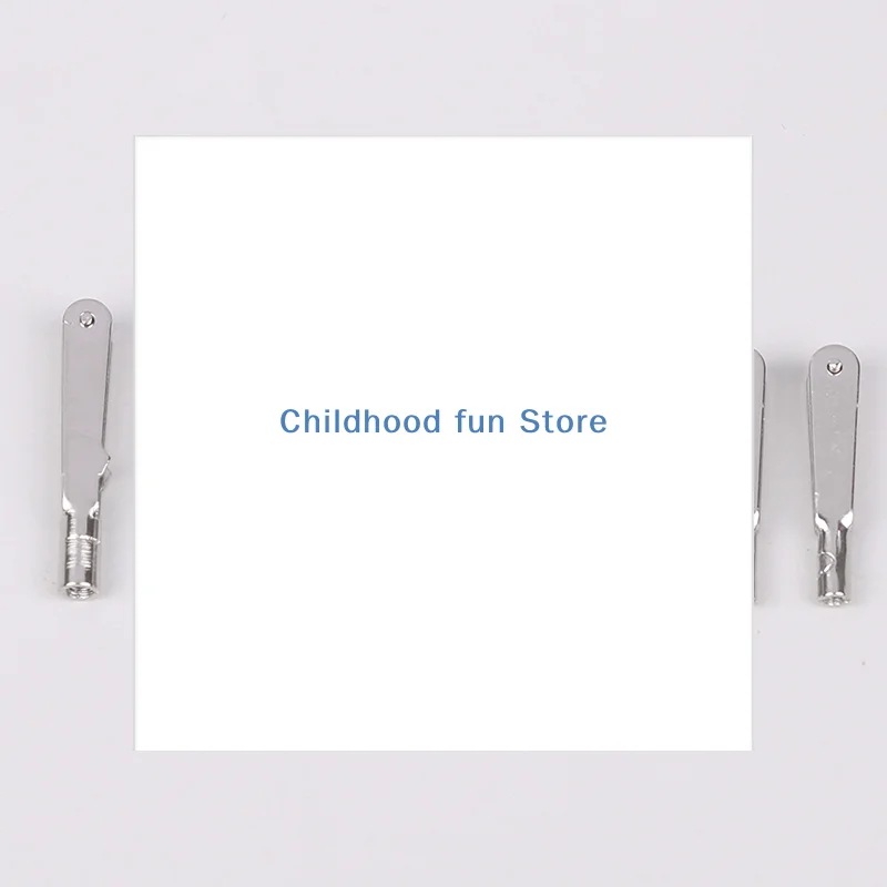 10PCS M2/M3 Metalen Ijzeren Gaffel Chuck Trekstang Connector Klem Hoorn Legering Schroef Accessoires Kit Voor RC vliegtuigen Auto Model Vliegtuig