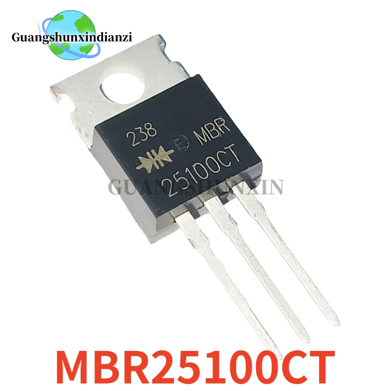10PCS MBR20100CTK MBR60L45CT MBR25100CT MBR30150CTG MBR40250T MBR2535L MBR745CT MBR40250CT MBR20150CTP MBR2535CT TO-220 In Stock