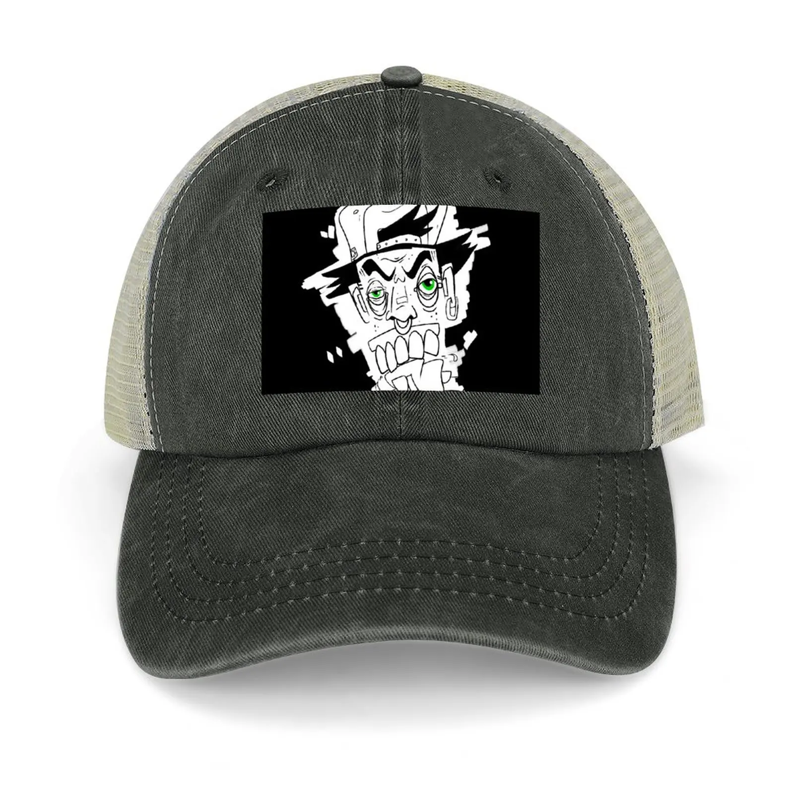 

4REDZ HEADS - 1 of 100 (Black & White) Baseball Cap Cosplay Fishing cap Military Cap Man custom caps Golf Women Men's
