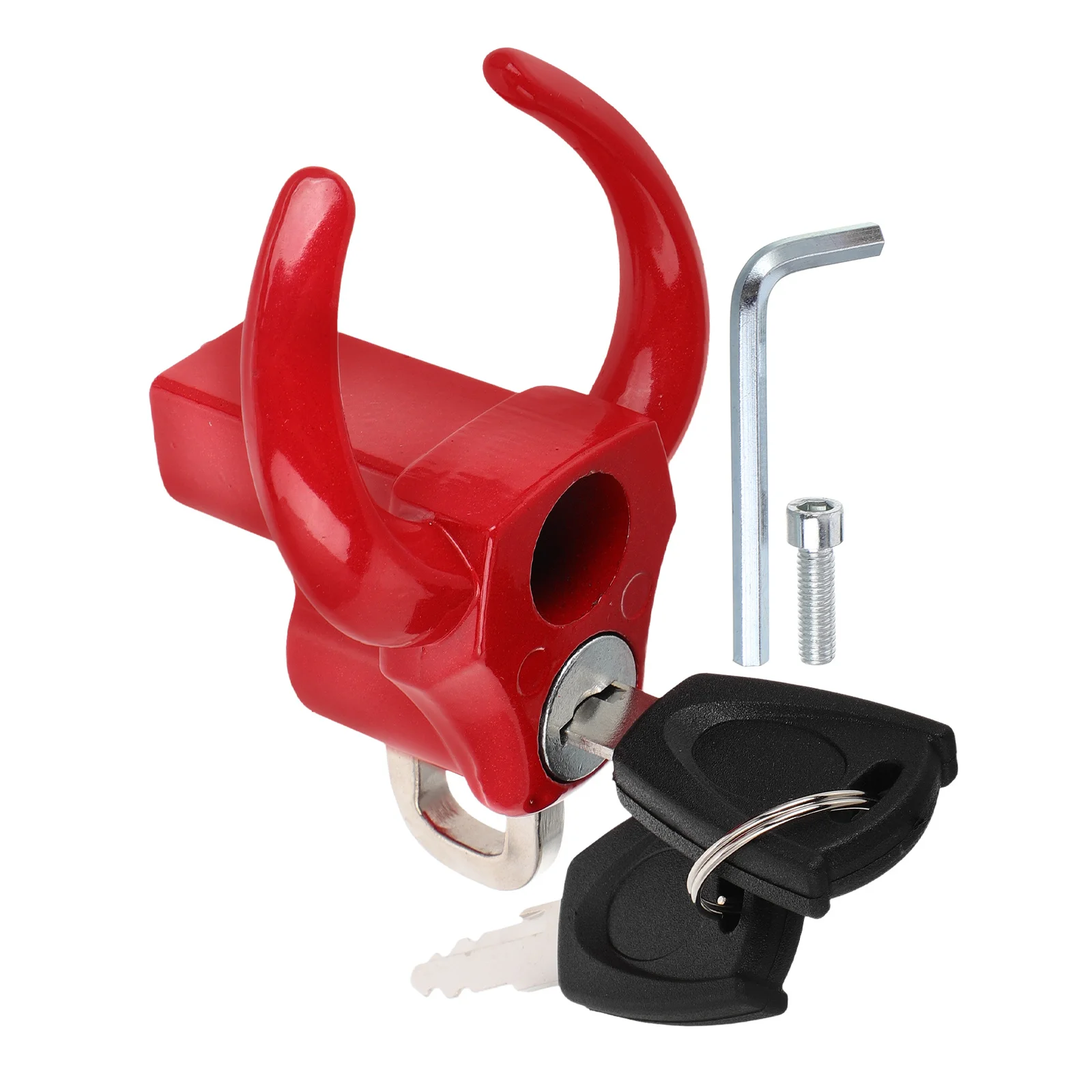 

Universal Double Hook Holder Red Bicycle Handlebar Bag Hanger Claw for Electric Scooter Motorcycle Hook Holder
