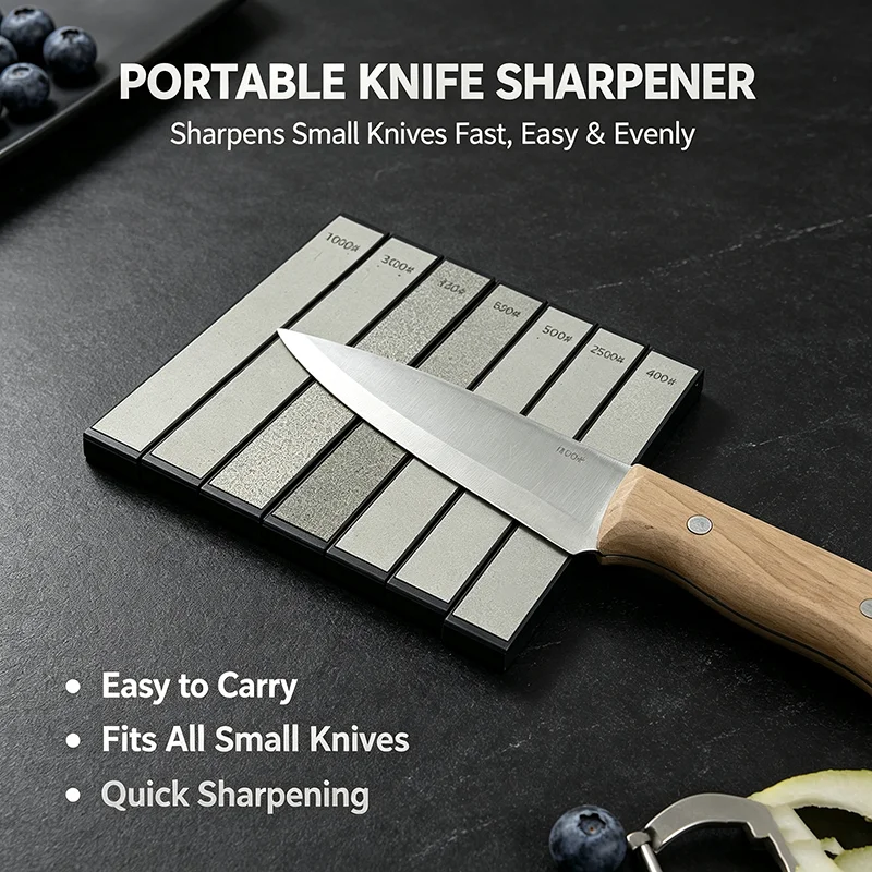 Diamond Stone Bar Replacement 1-4pcs For Ruixin Pro RX009 Knife Sharpener Diamond Whetstone Sharpening Stone