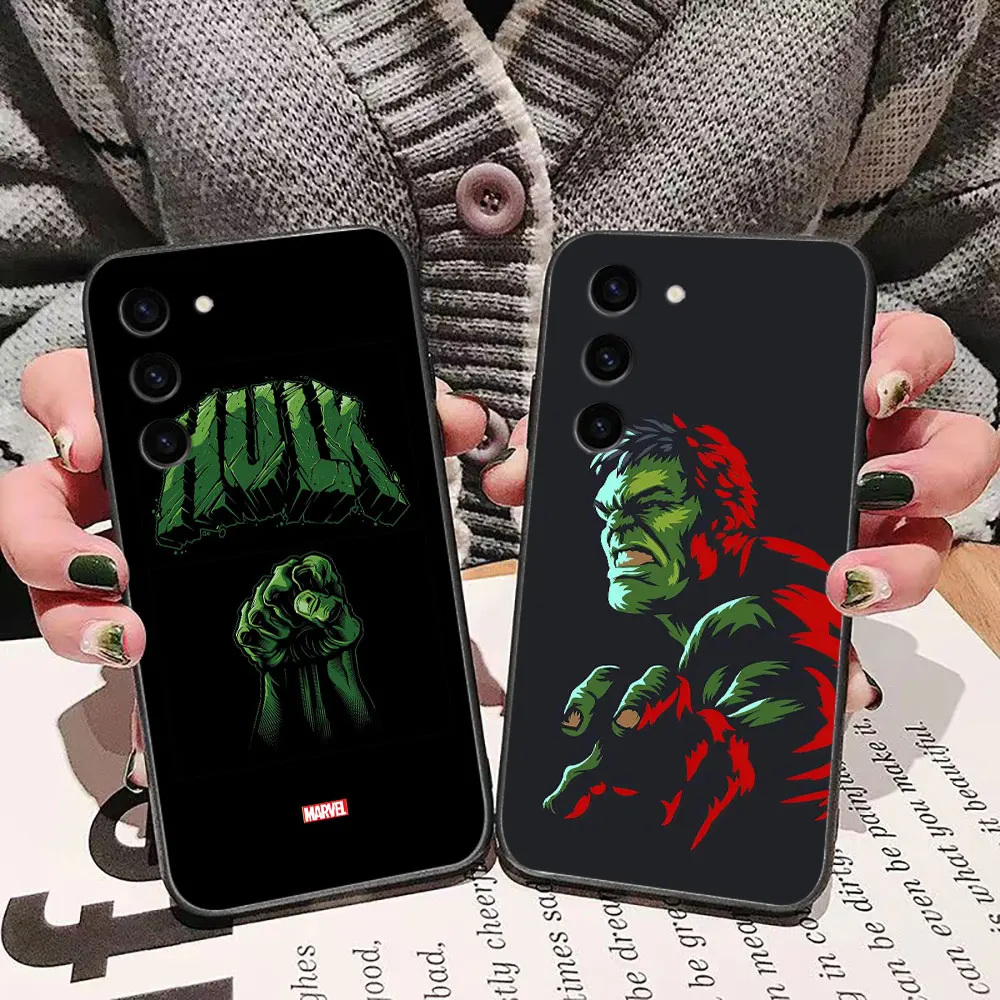 Marvel's Strongman Hulk Thor Phone Case For Samsung S9 S10 S25 S20 S11 S21 S22 S23 S24 S30 FE PLUS ULTRA 5G Case Funda Shell