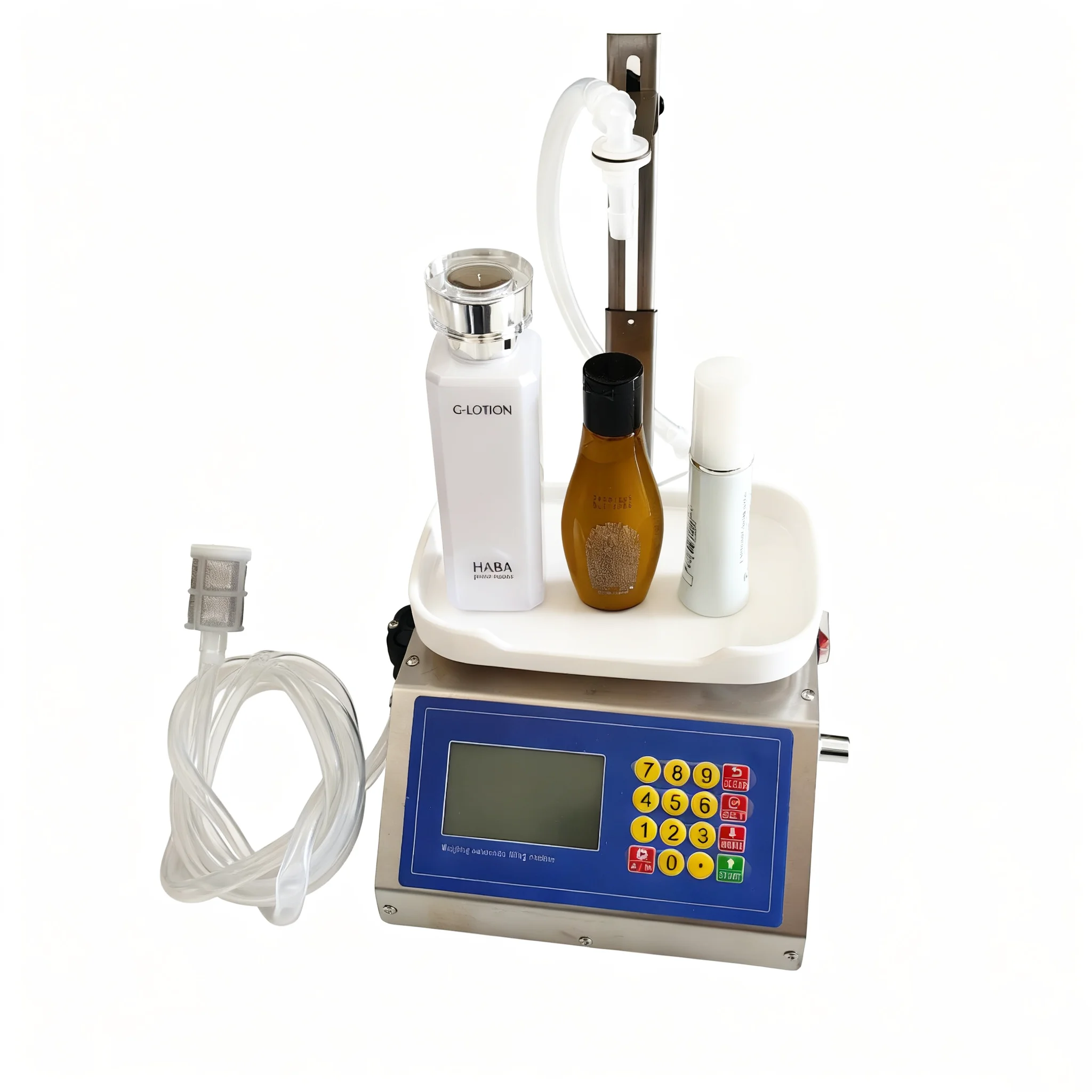 

3200ml/min Liquid Filling Machine Water Filler With Scale Weighting Filling Type High Precise Diaphragm Pump Auto Stop