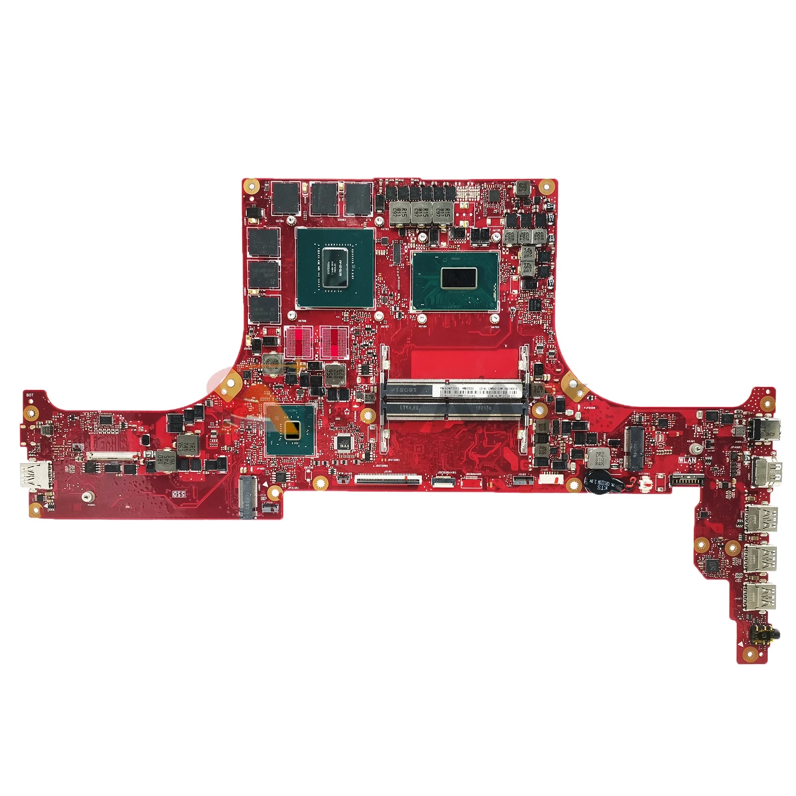 GU501G Mainboard For ASUS GU501GM GM501GM GM501GS MW501G GM501 GU501 Laptop Motherboard i5 i7 8th Gen GTX1060/V6G GTX1070/V8G