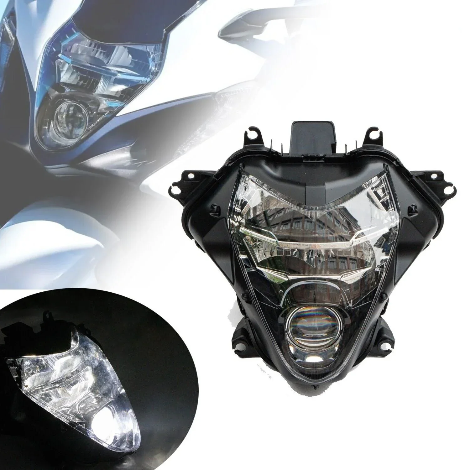 Motorcycle Headlight Head Lamp Light Headlamp Assembly Housing Kit Fit For Suzuki HAYABUSA GSX1300R 2021 2022 2023