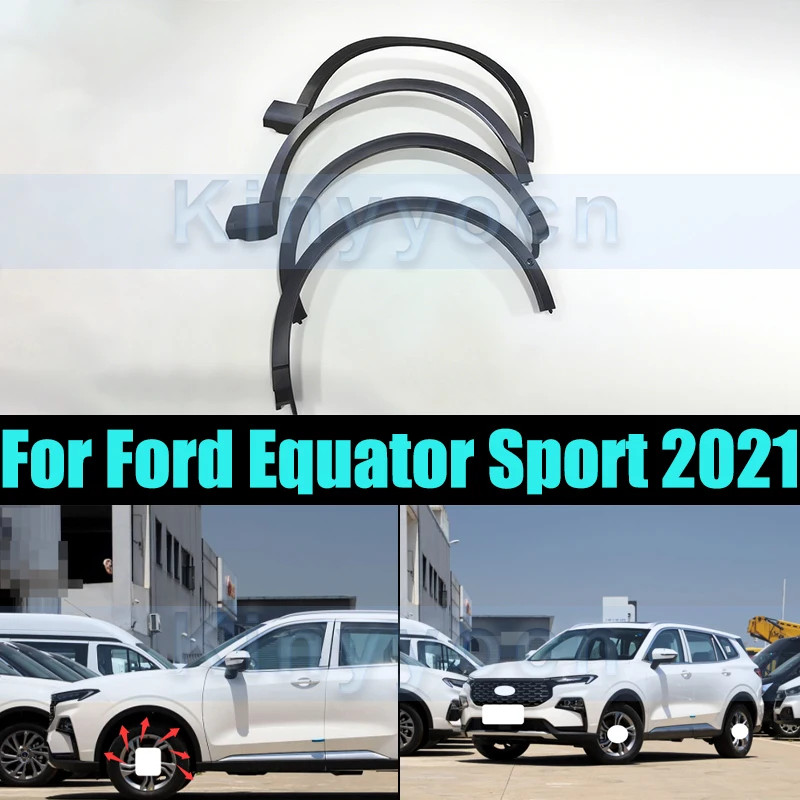 

Front/Rear Car Wheel Arch Moulding For Ford Equator Sport‌ 2021 Fender Eyebrows Wheel Arches Car Assecories