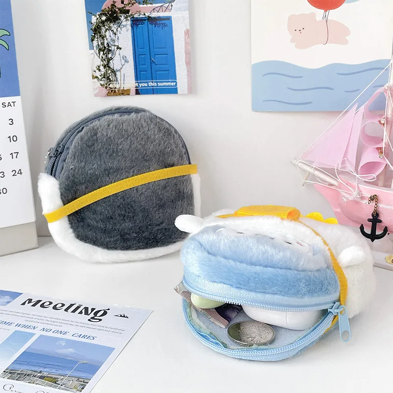 Leuke gele schoudertas pinguïn sleutelhanger portemonnees ornamenten hanger terug naar school anime knuffel vakantie geschenken kinderen