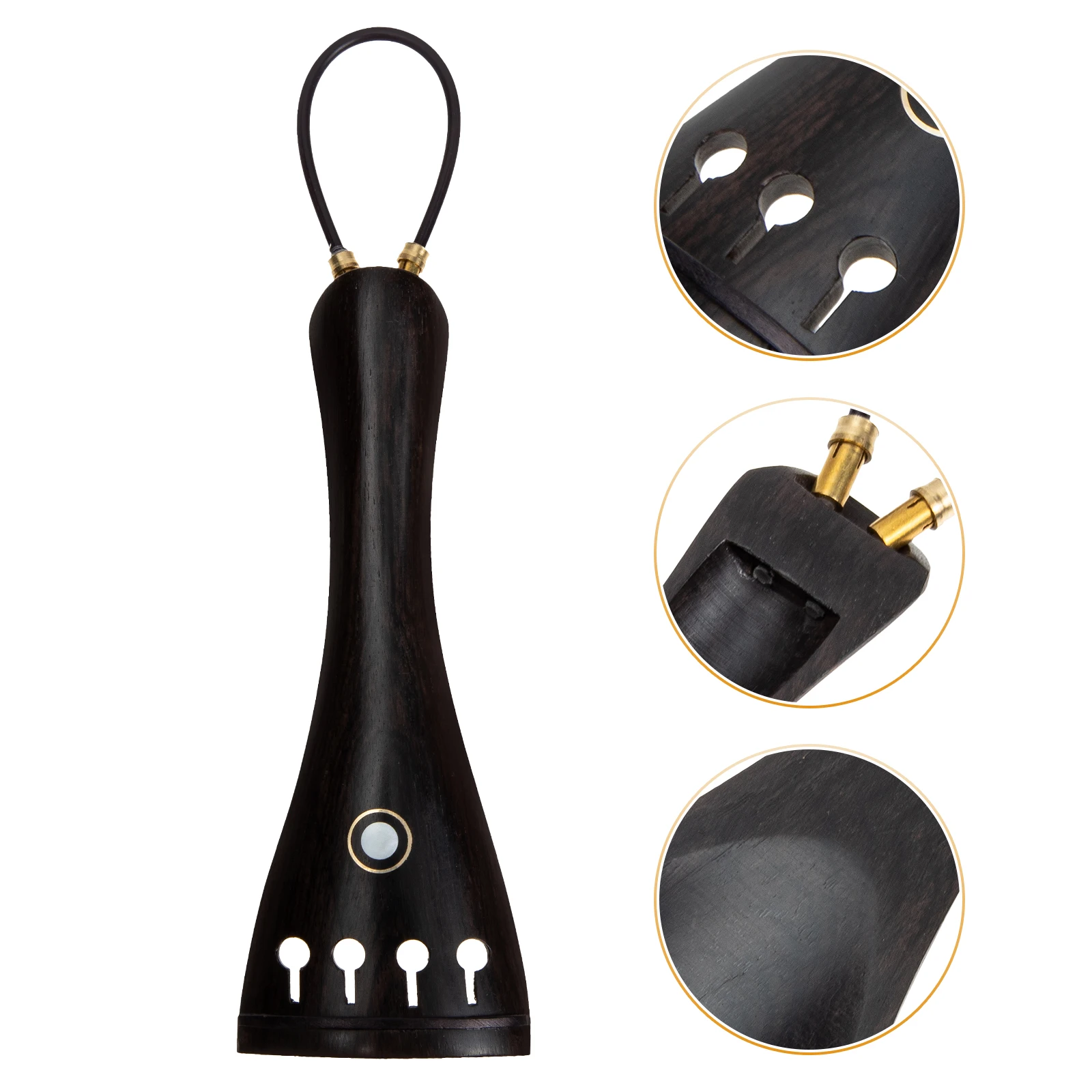 

Tailpiece String Pulling Board Accessories Violin Part Instrument Parts