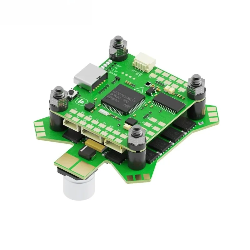4-in-1 55A ESC Flight Controller Stack 2-6S Lipo FPV Drone Combo Replacement Parts for Freestyle Racing Quadcopter