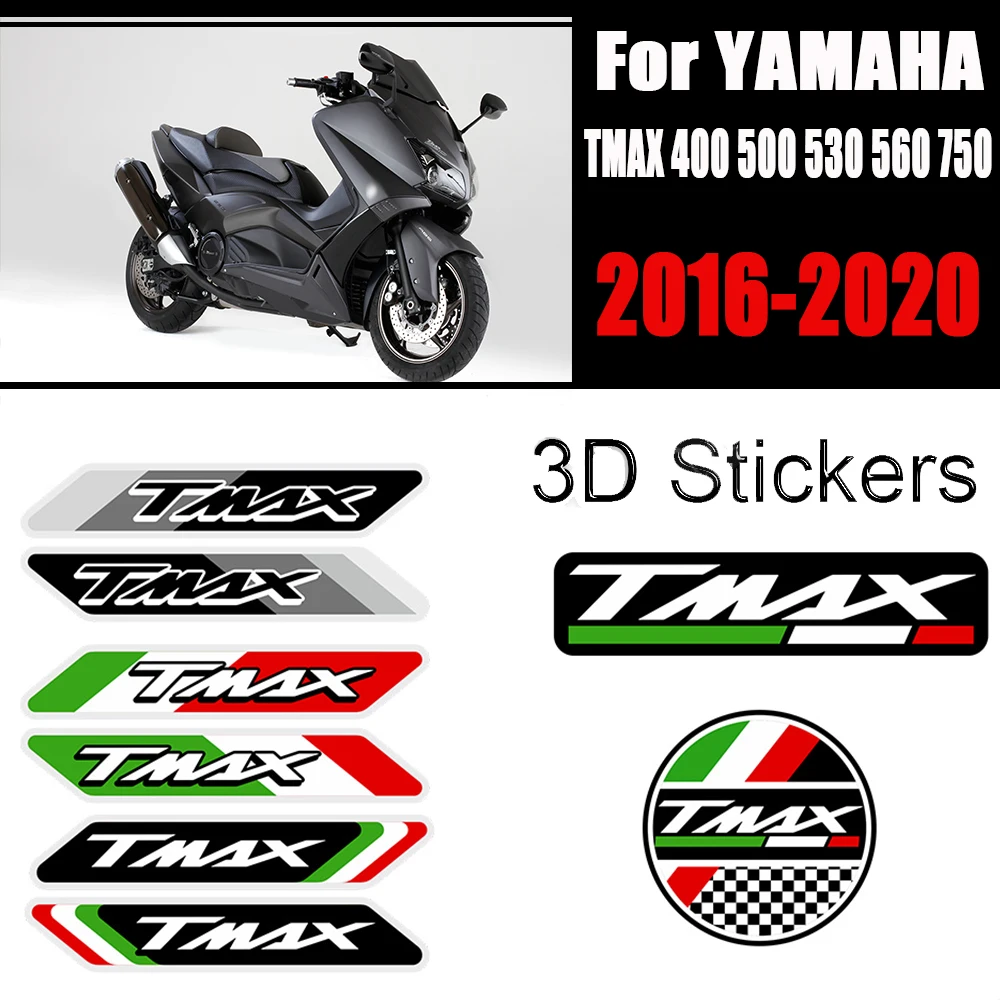 3DStickers Decal TMAX 400 500 530 560 750 For YAMAHA TMAX530 TMAX500 TMAX560 Emblem Badge Logo Scooters 2016 2017 2018 2019 2020