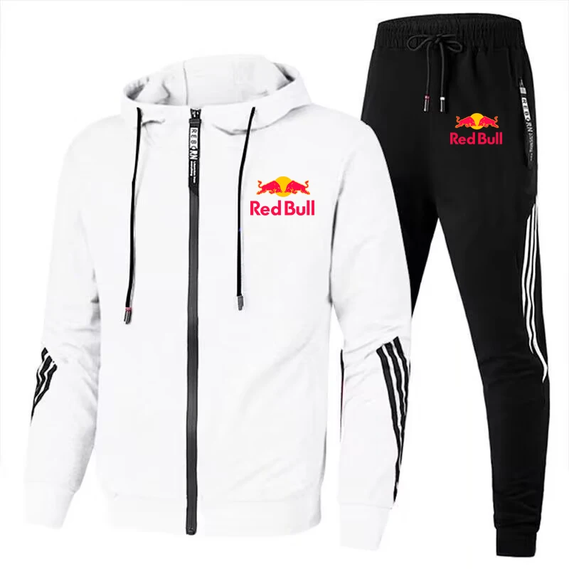 

Red Bull Racing 2025 new men's summer top and pants two-piece set women's street sports fashion set