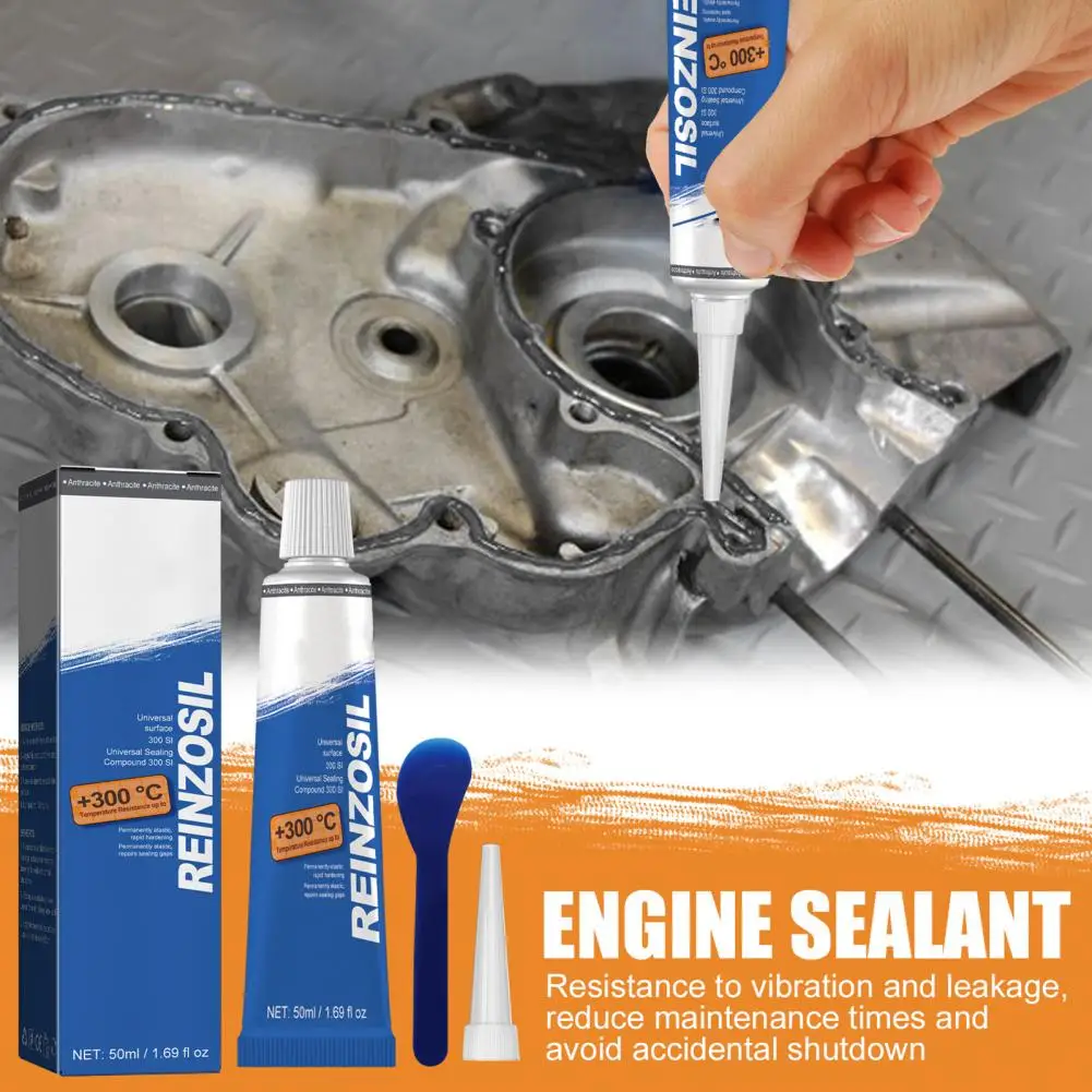 1 세트 엔진 실란트 실용적인 자동차 금속 연료 탱크 실란트 다양한 용도 자동차 갭 실란트