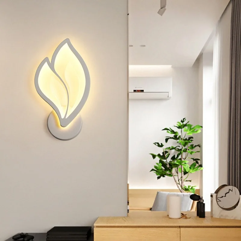 

Modern new LED bedside wall lamp master bedroom corridor warm room wall lamp bedroom atmosphere lamp