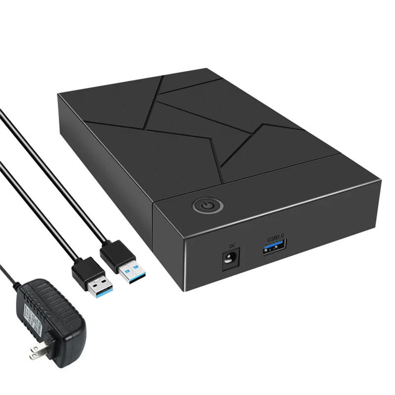 2,5-Zoll-Festplattengehäuse USB 3,5 zu Sata-Festplatten gehäuse-US-Stecker