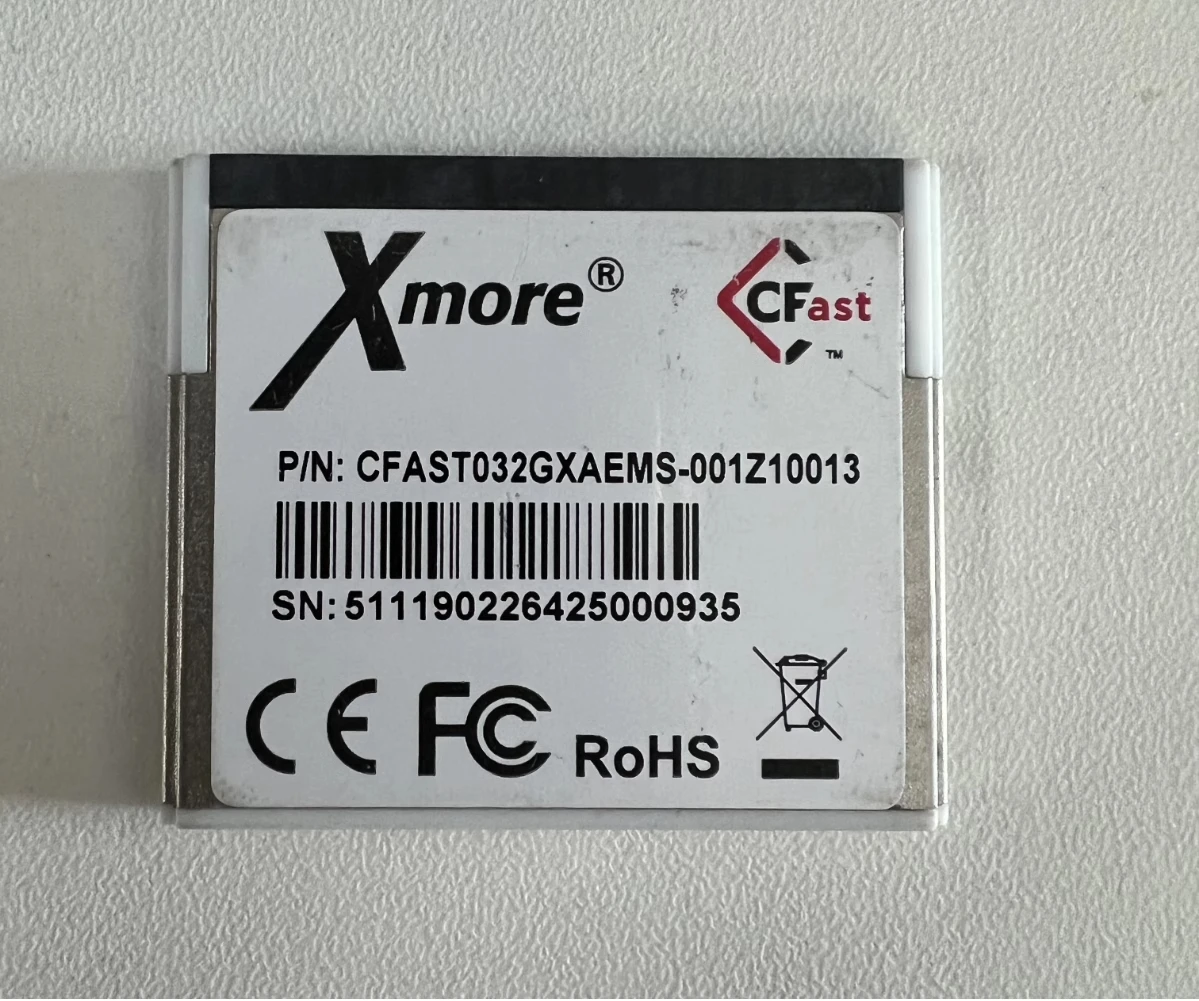 Xmore Original CFast 32G Camera STAT High Speed Memory Card Industrial Computer CNC Equipment Instrument Flash Card