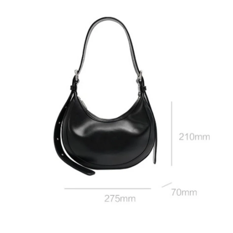 UKF New Niche Commuting Shoulder Design with Premium Underarm Shoulder Bag Unisex Casual Retro Fashion Bag Women Handbags