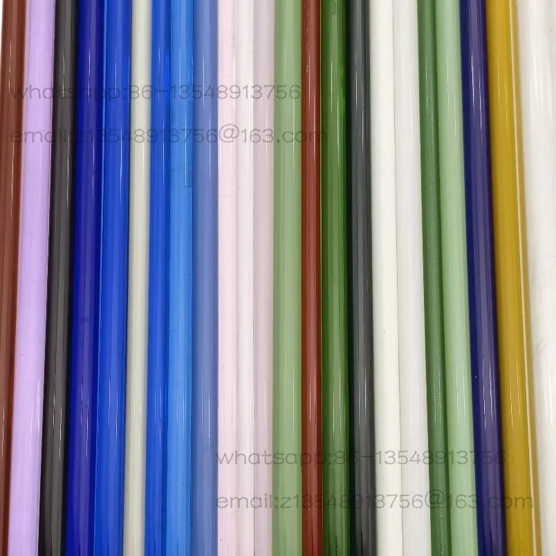 High borosilicate glass rod hard material can be fired lamp DIY stained glass rod spot