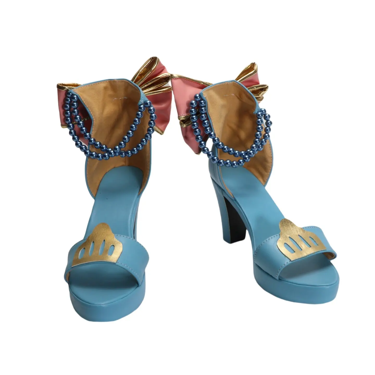 anime-‌-aikatsu-chaussures-de-cosplay-serie-ozora-akari-bottes-courtes-en-cuir-pu-bleu-clair-a-talons-hauts-pour-halloween-et-carnaval