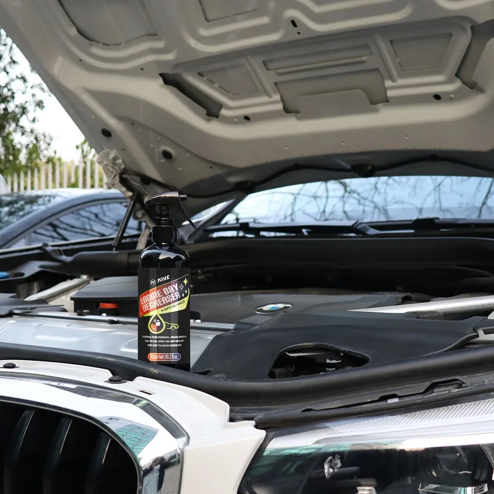 AIVC Engine Bay Cleaner Care Powerful Decontamination for Car Engine Compartment Cleaning Tool Heavy Oil Dust Clean Spray