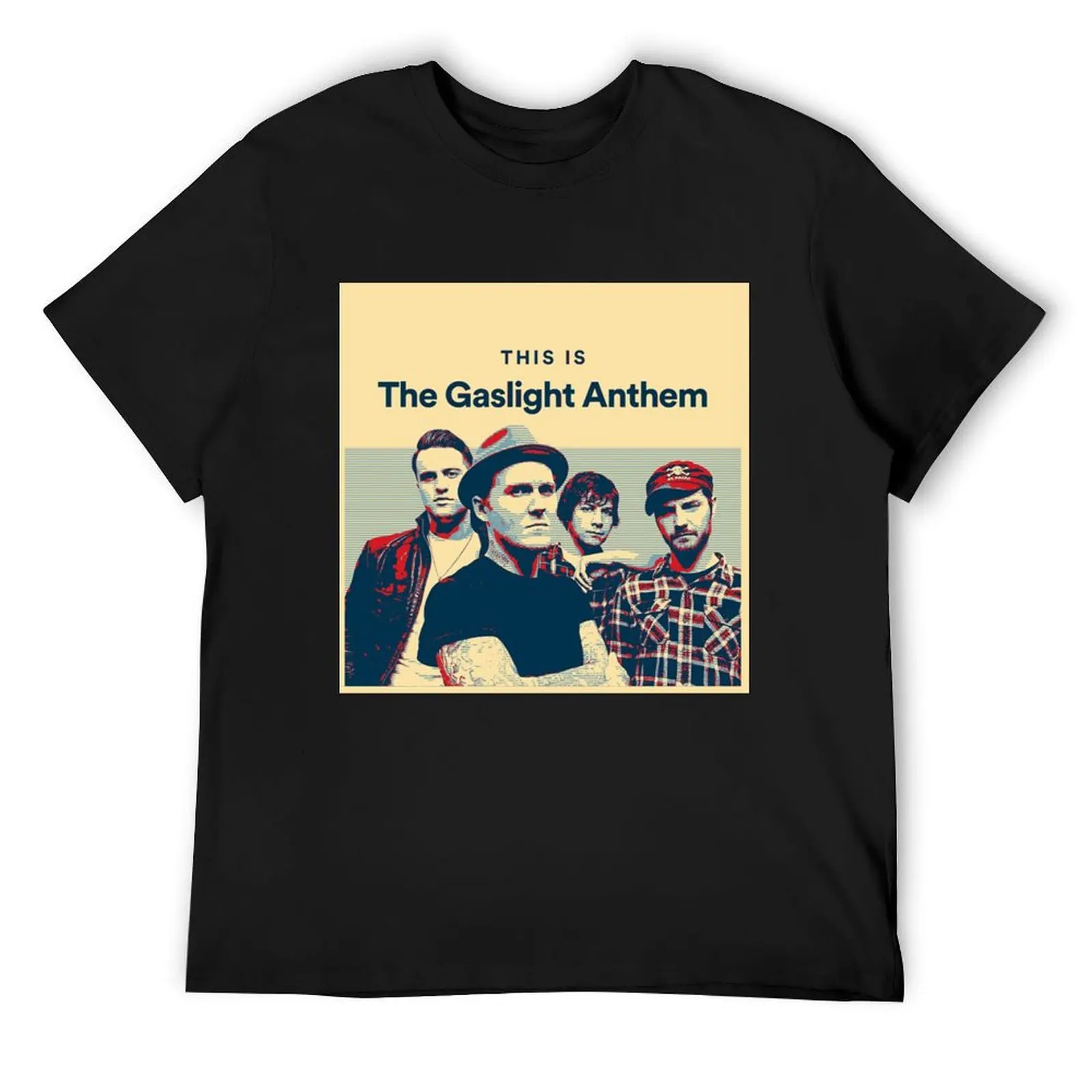

the gaslight anthem T-Shirt oversizeds summer top graphics t shirts for men