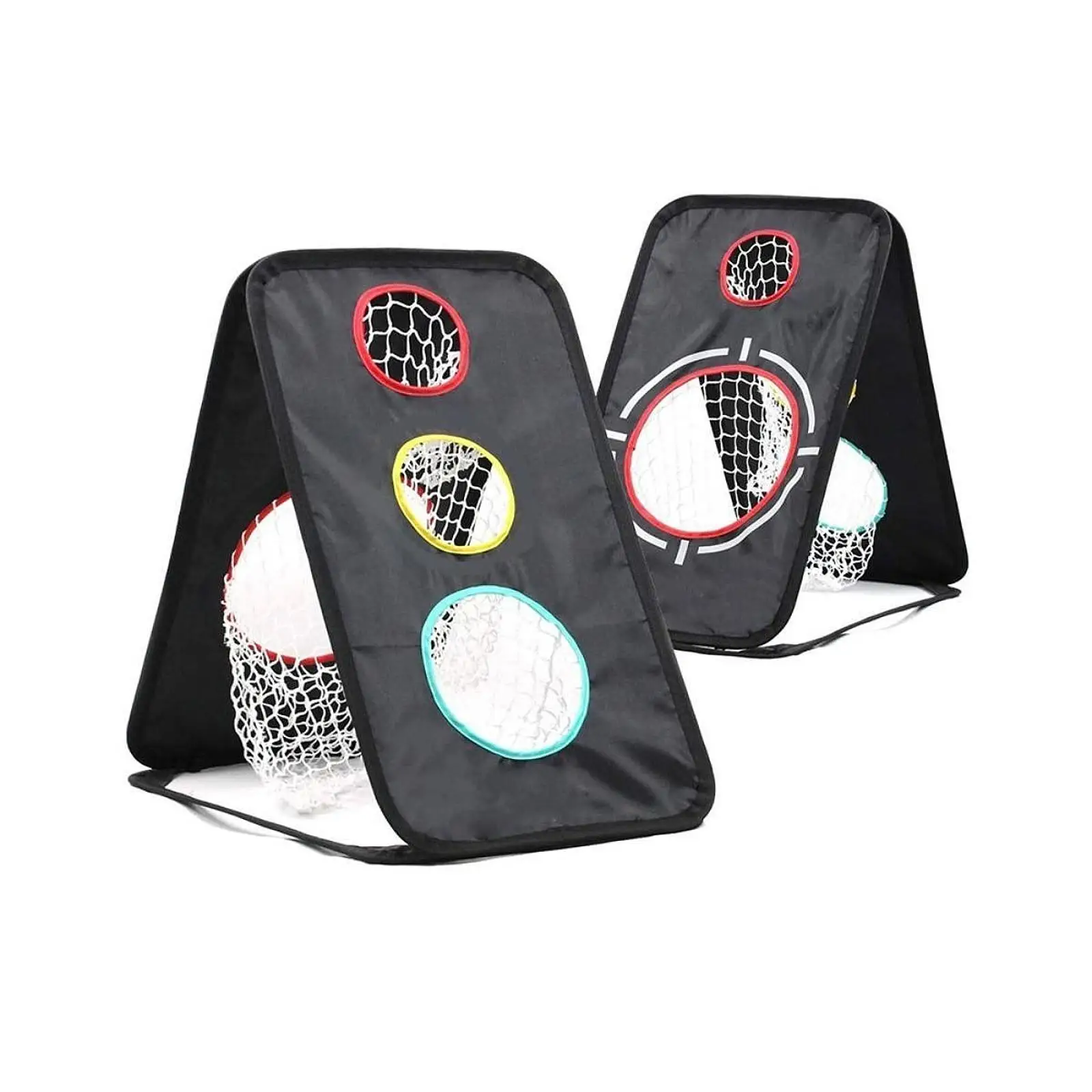 

Golf Net Black Foldable Nylon Fiberglass Netting Supply for Chipping Accuracy Practice Indoor Outdoor