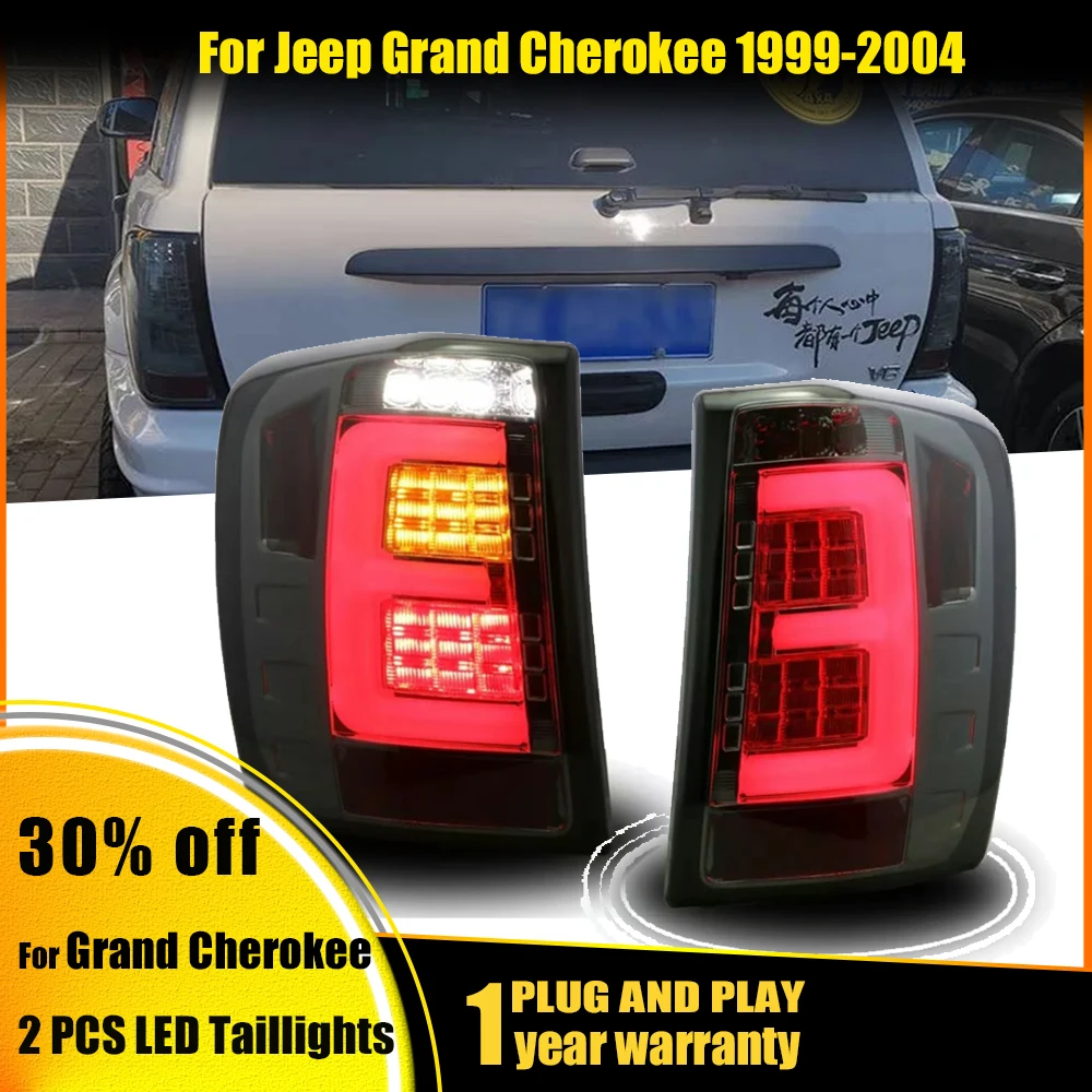 

Car LED Tail Light Tail lamp for Jeep Grand Cherokee 1999 2000 2001 2002 2003 2004 Brake Driving Reversing Lamp Turn Signal